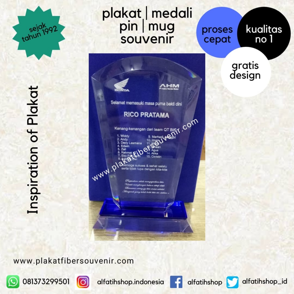 Plakat Kenang Kenangan