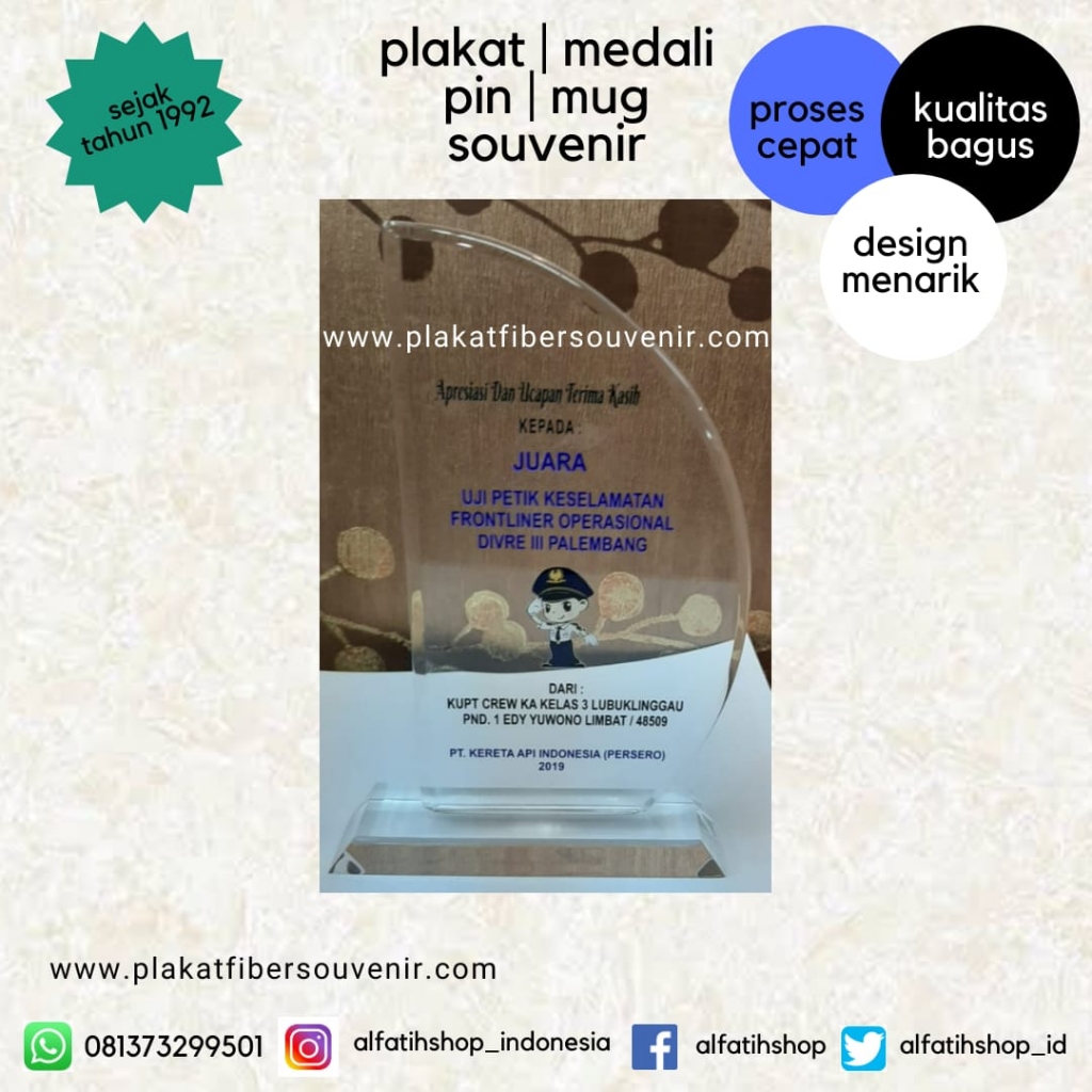 Plakat Akrilik BUMN