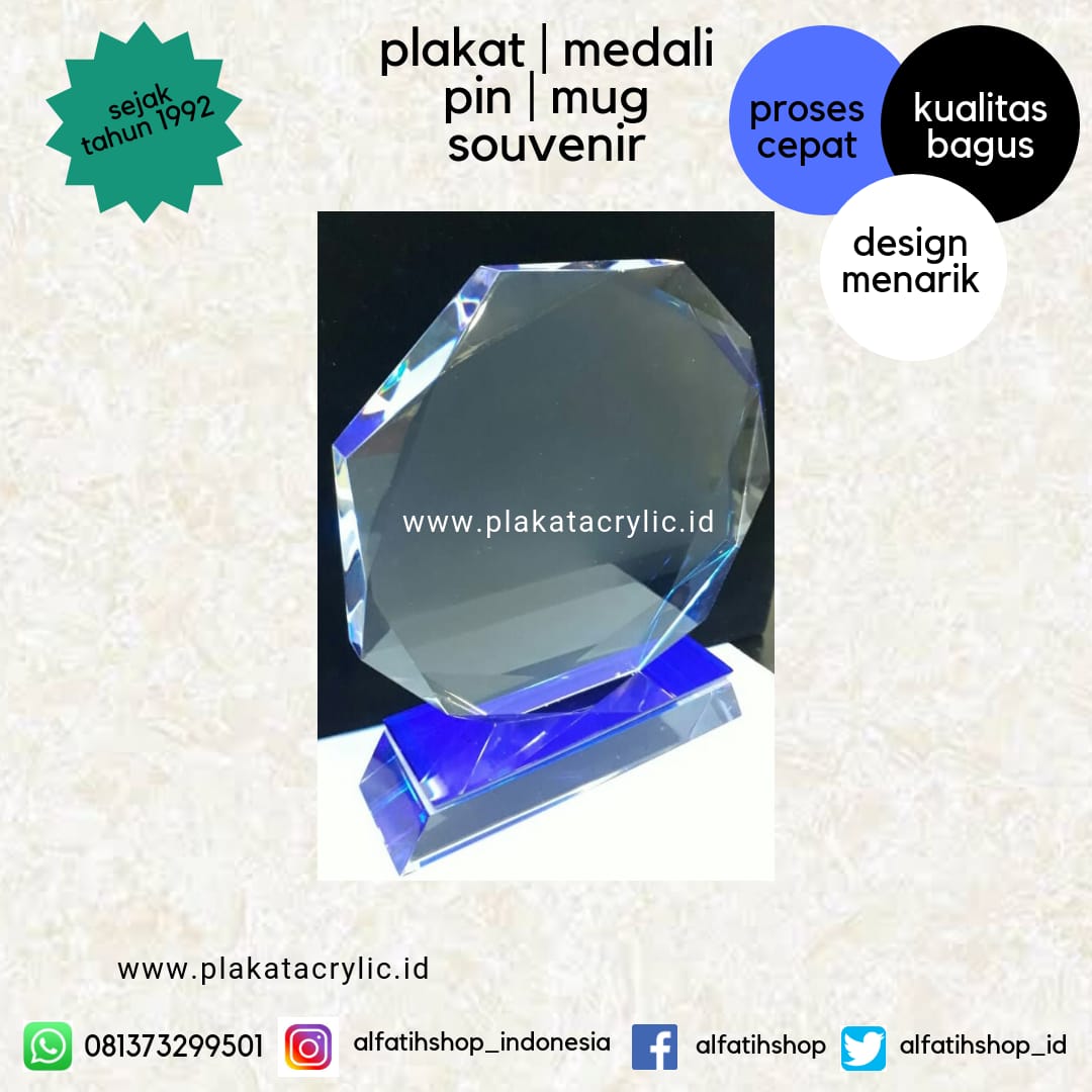 Plakat Akrilik Ready Stock