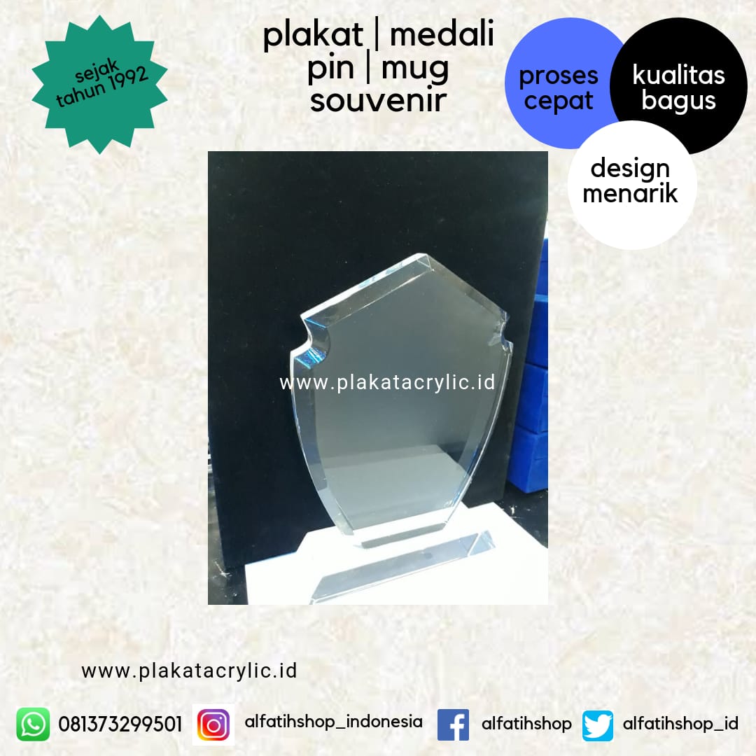 Plakat Akrilik Ready Stock