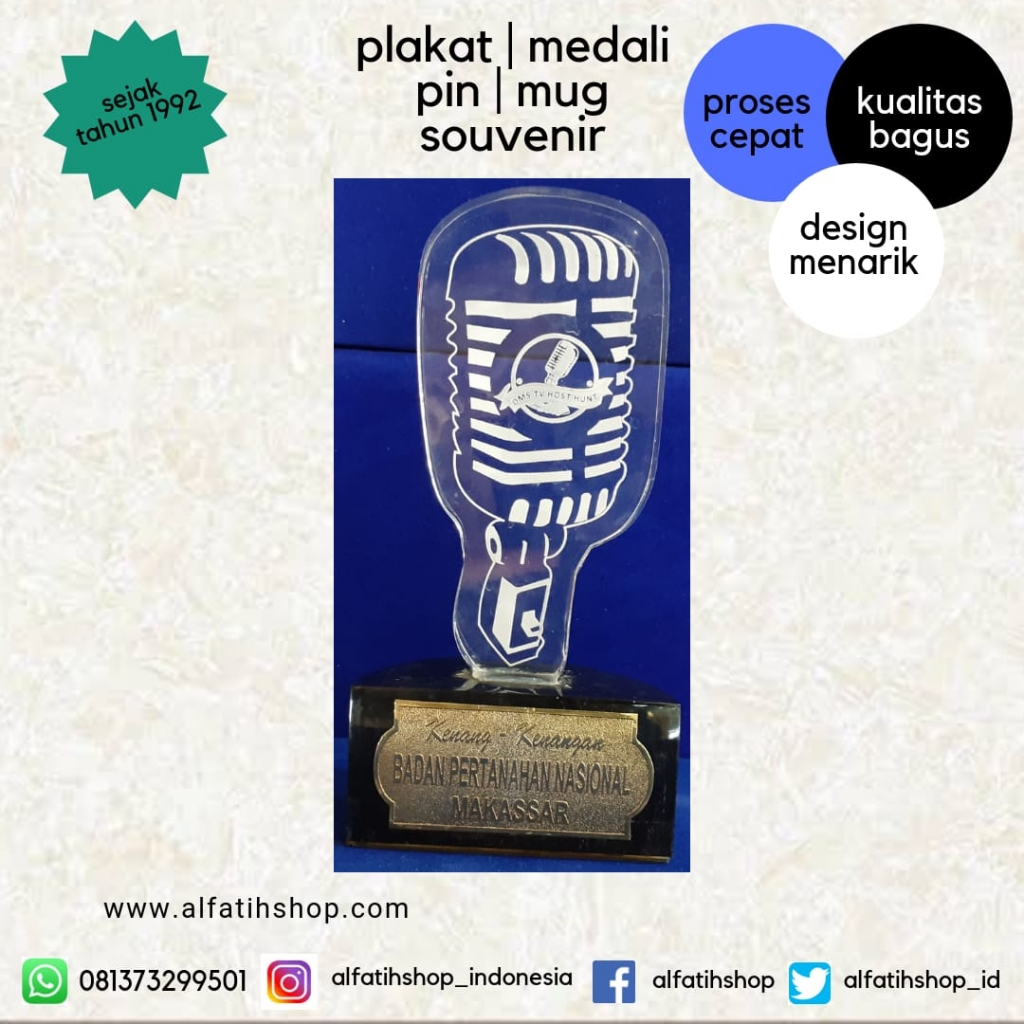 Plakat Akrilik Kenang - Kenangan
