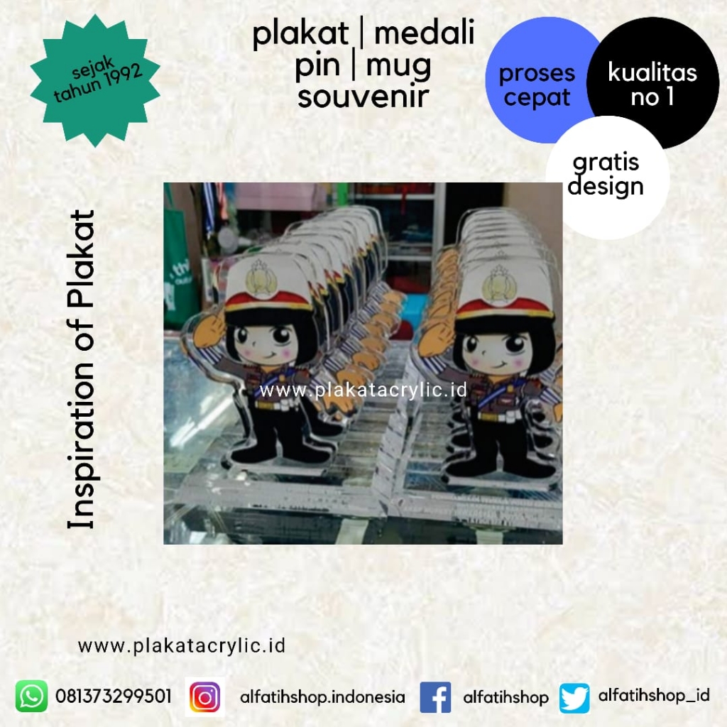 Plakat Akrilik Kenang - Kenangan