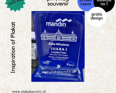 Plakat Akrilik Gravir