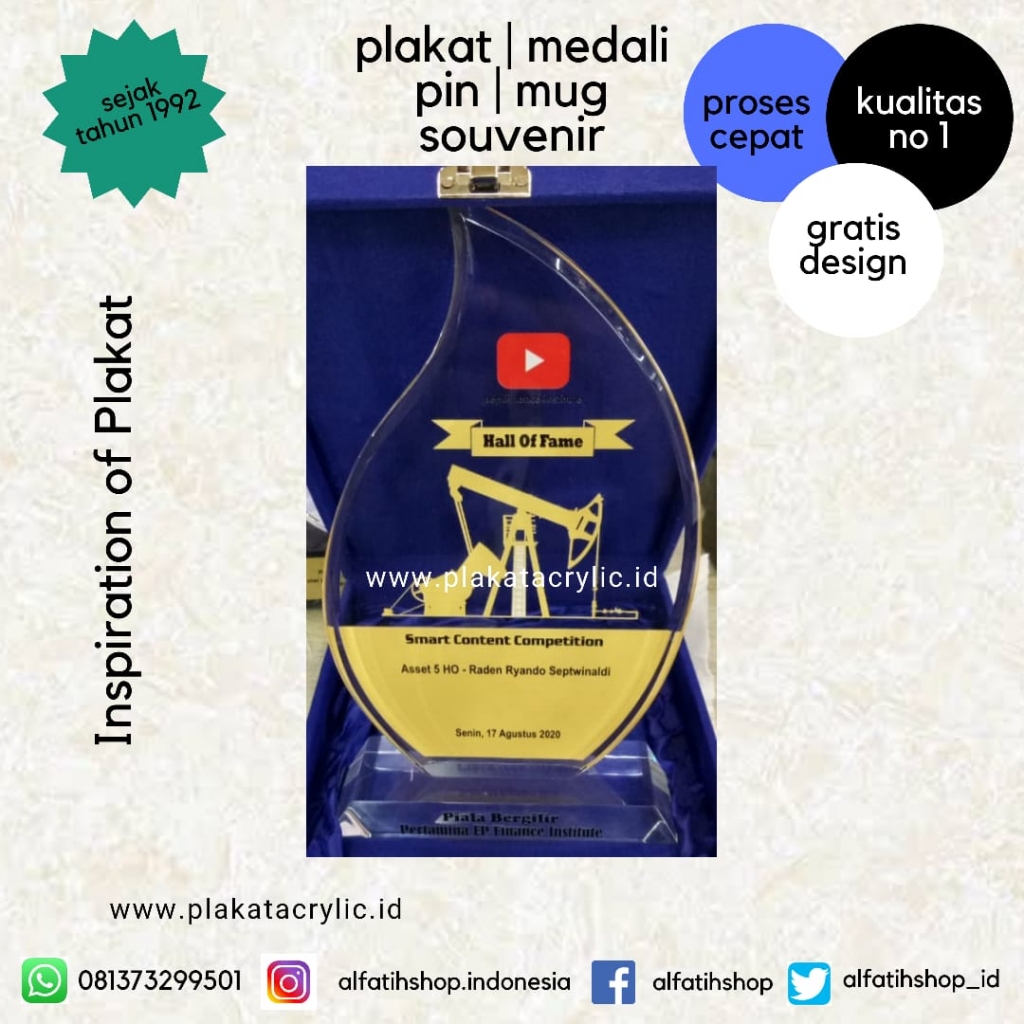 Plakat Akrilik Pertamina EP
