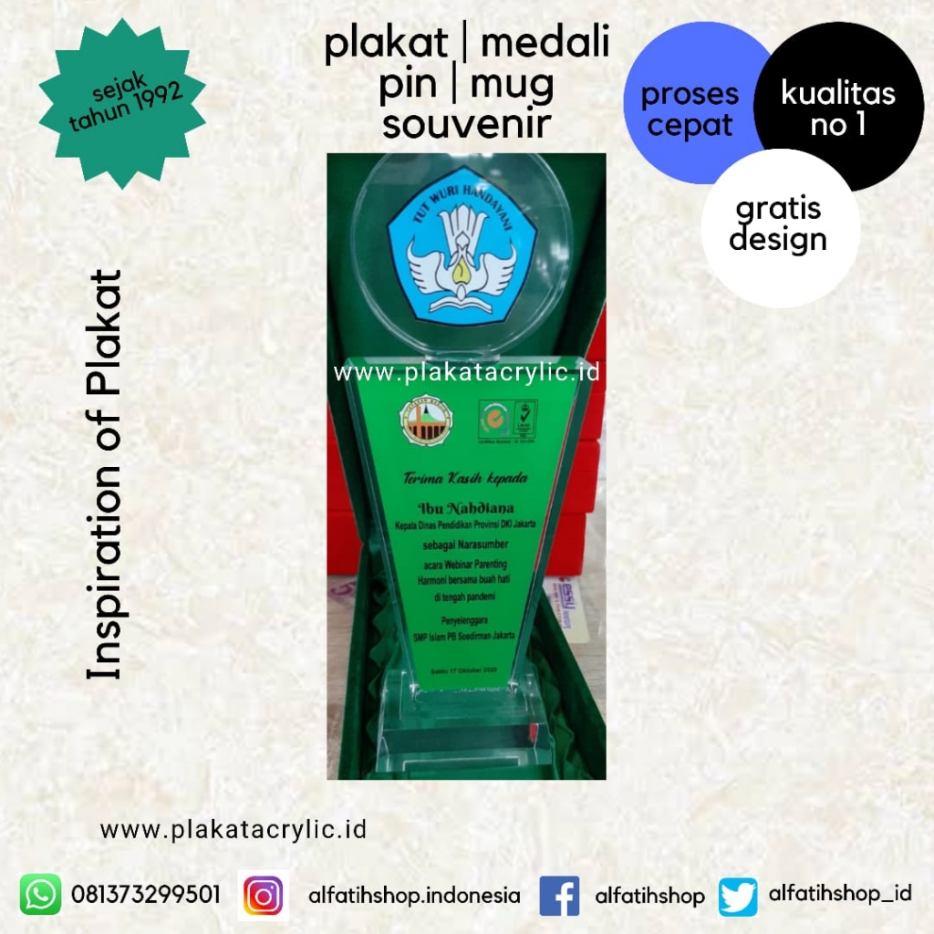 Plakat Akrilik 2 cm