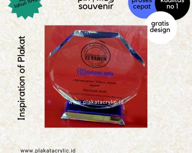 Plakat Akrilik Bank BRI