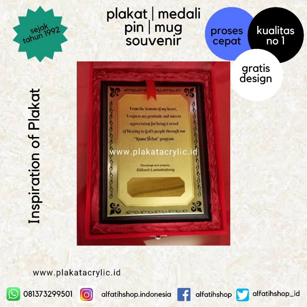 Plakat Kayu