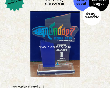 Plakat Akrilik Manado