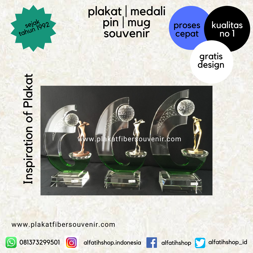 Plakat Kristal Golf