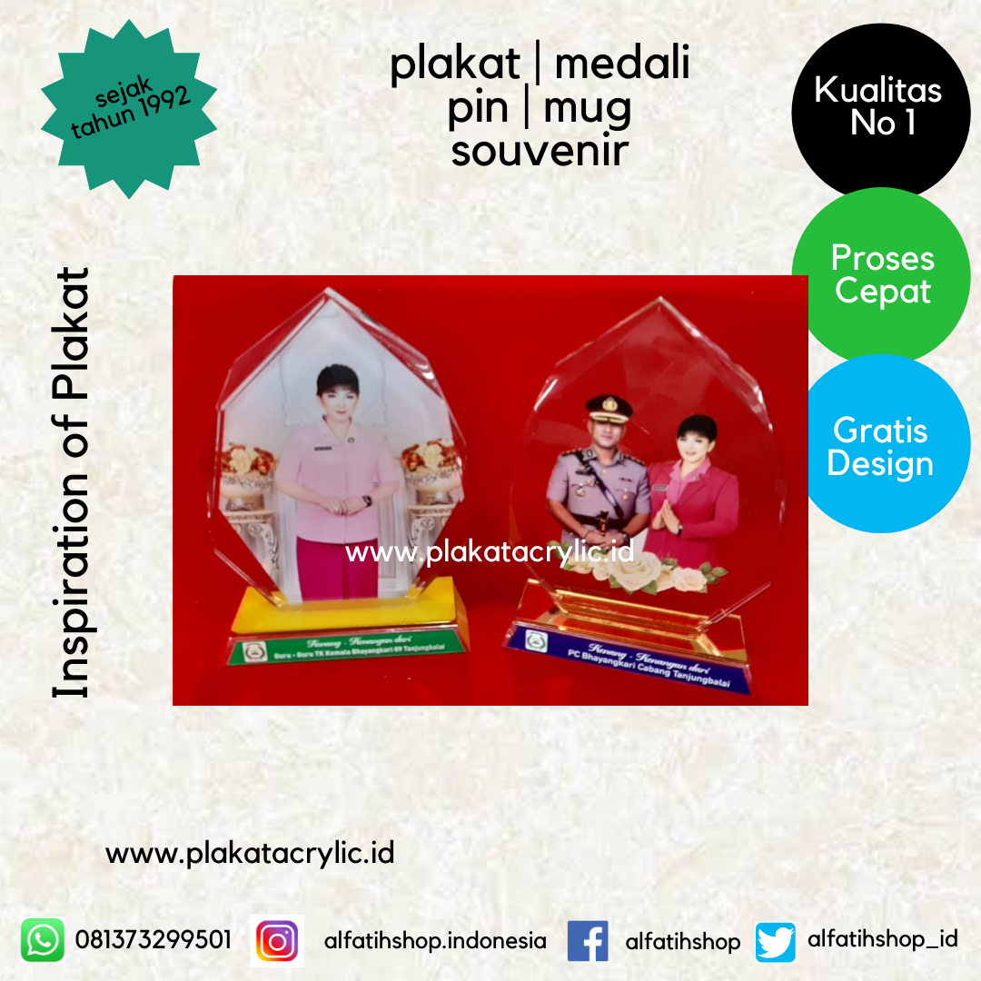 Plakat Akrilik Kenang-Kenangan