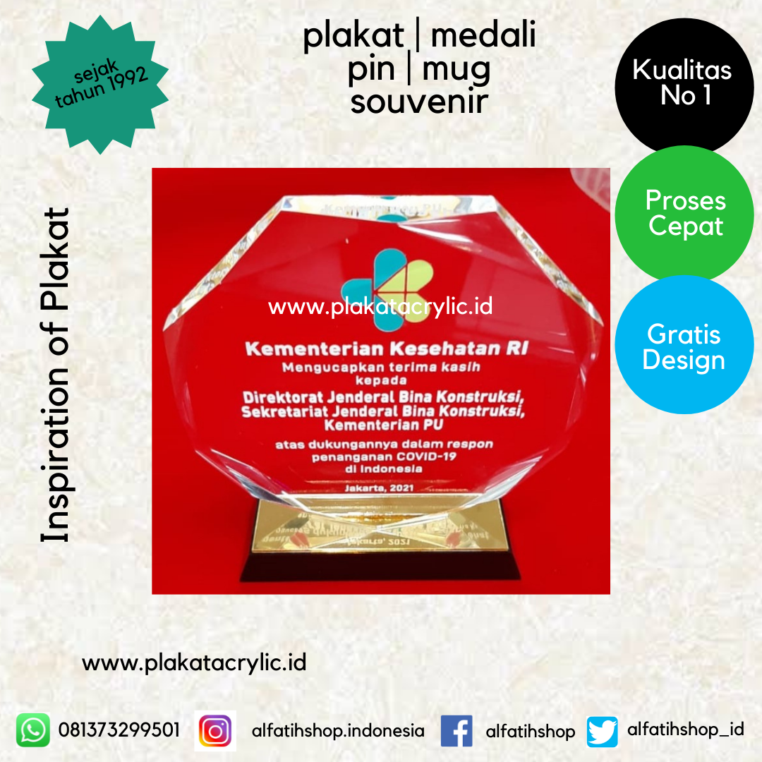 Plakat Kementerian Kesehatan RI
