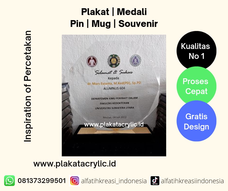 Plakat Akrilik FK USU
