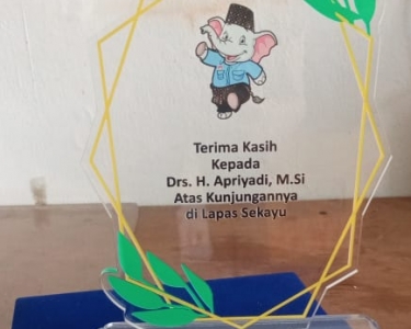 Plakat Akrilik Lapas Sekayu