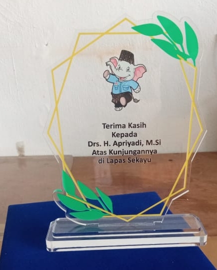 Plakat Akrilik Lapas Sekayu