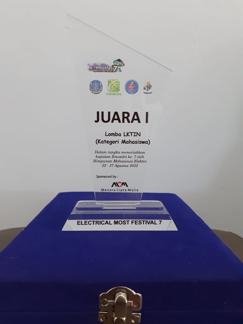 Plakat Akrilik Teknik Elektro Universitas Bangka Belitung
