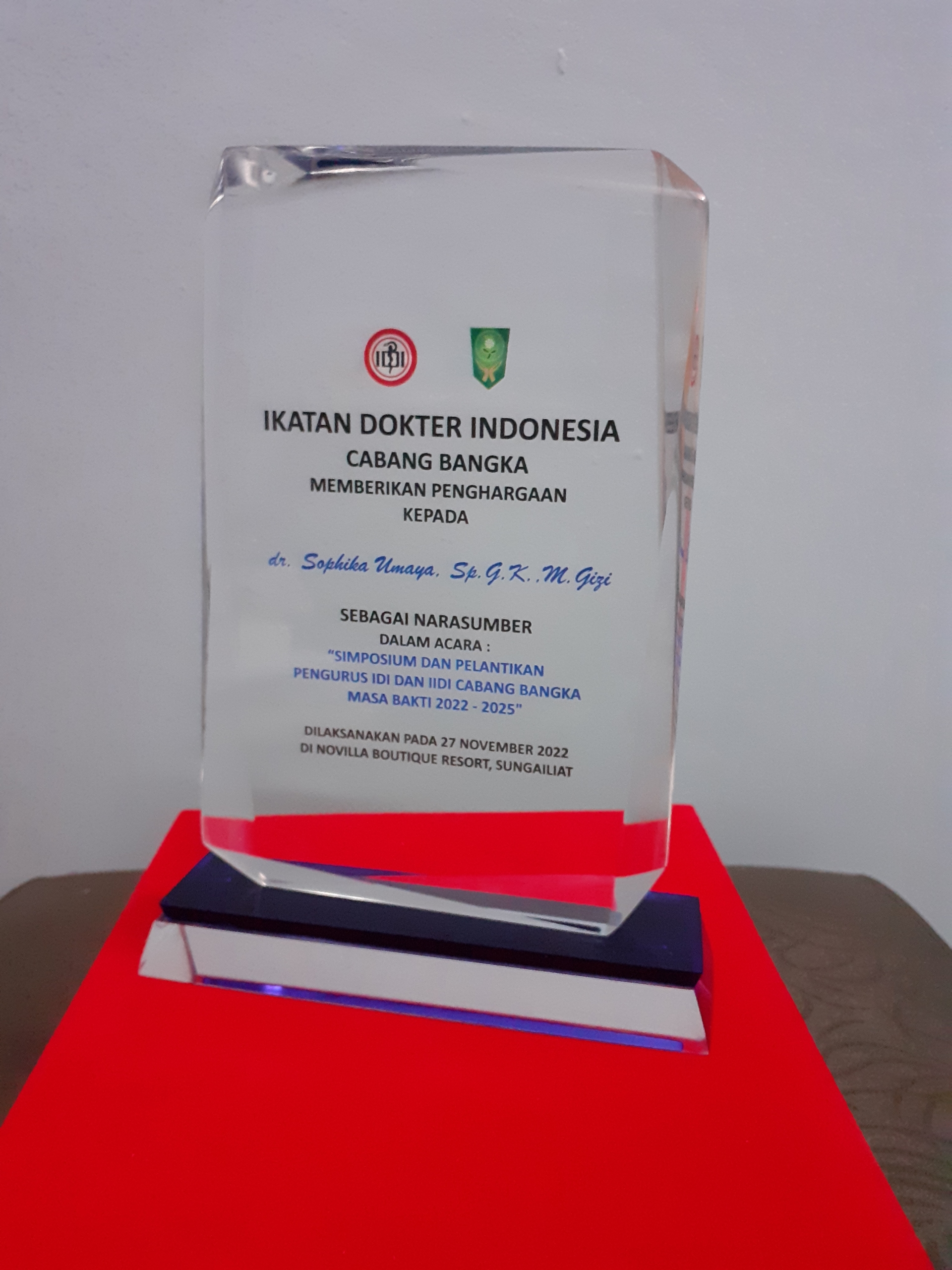 Plakat Akrilik Tebal 15 mm