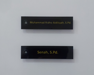 Nametag Akrilik