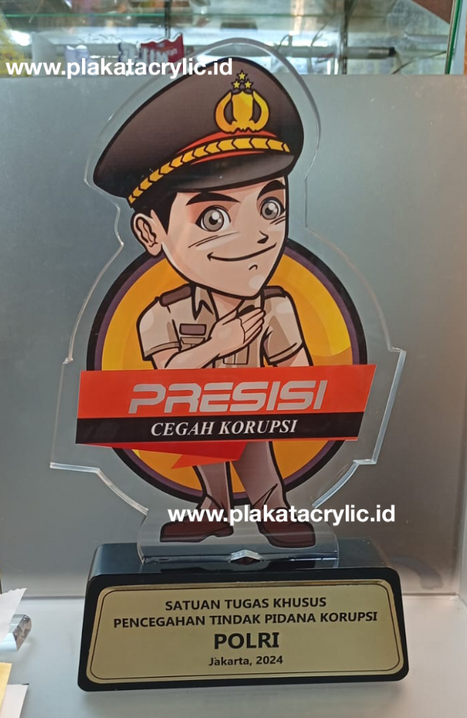 Plakat Satgassus POLRI