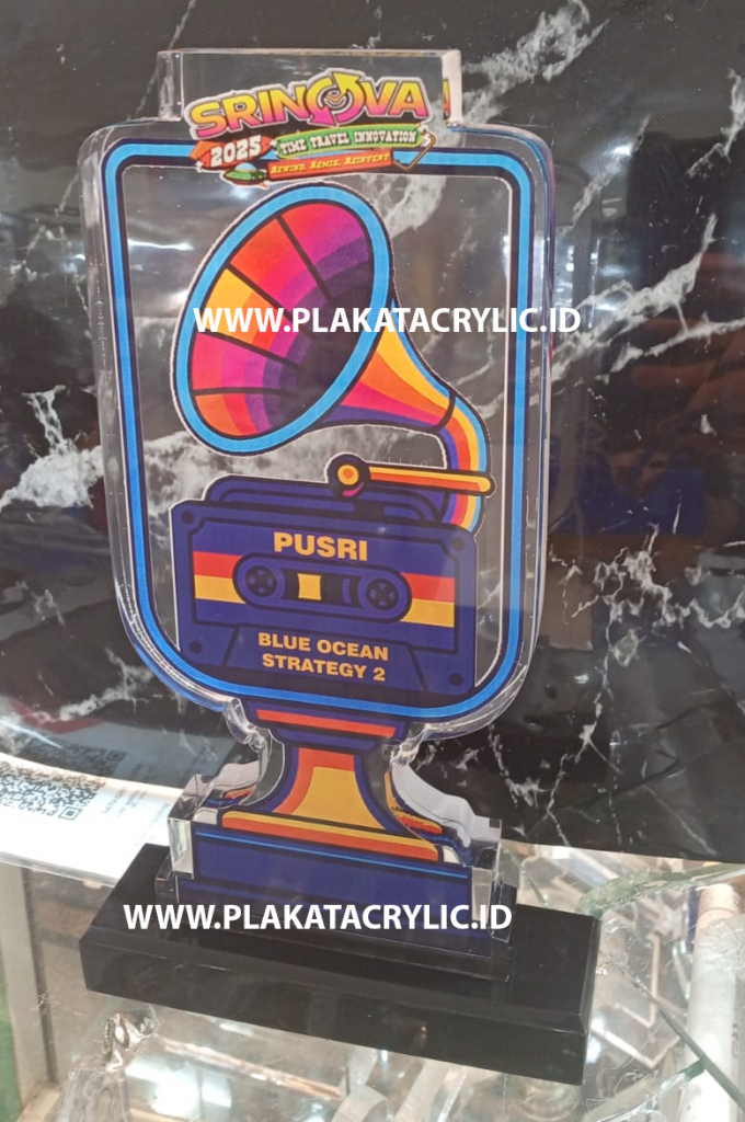 Plakat Akrilik PT. PUSRI Palembang SRINOVA