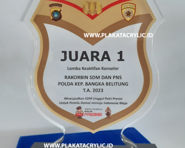 Plakat Polisi Daerah Kepulauan Bangka Belitung