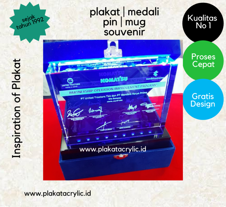 Plakat Kristal Kerjasama