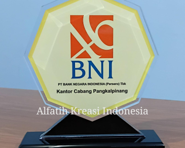 Plakat Akrilik Bank BNI